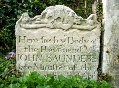 Gravestone, Minster in Sheppey