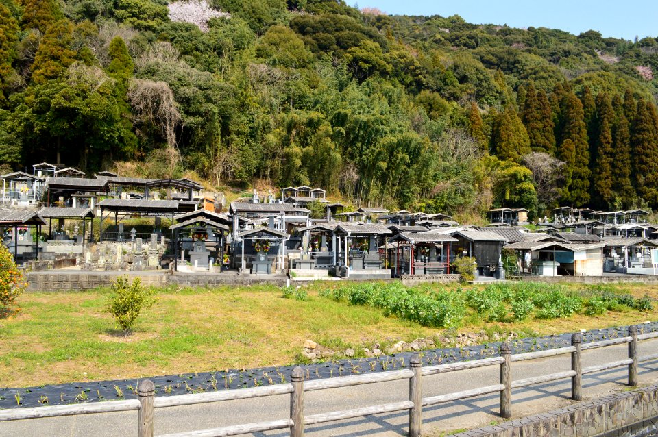 Graves in Uchi, Hayatocho, Kirishima, Kagoshima