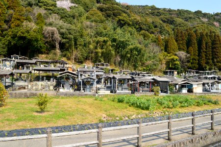 Graves in Uchi, Hayatocho, Kirishima, Kagoshima