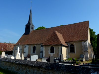 Graveron-Sémerville (Eure, Fr) église Saint-Barthélemy de Graveron