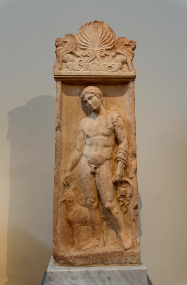 Grave stele Stephanos NAMA2578