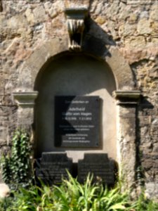 Grave stone in Niedergebra