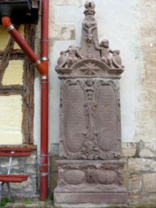Gravestone Church Schlettwein