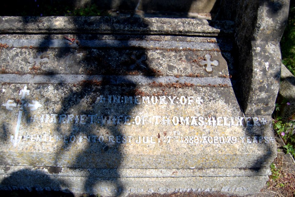 Grave of Thomas Hellyer, Ryde Cemetery (June 2017) (3)