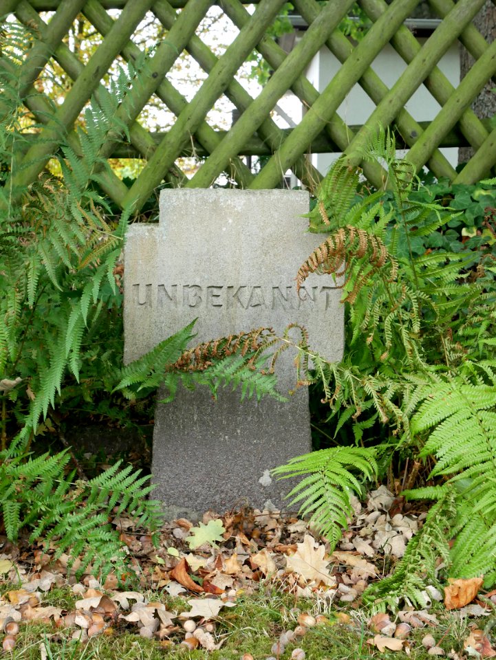 Gravestone of unknown person III
