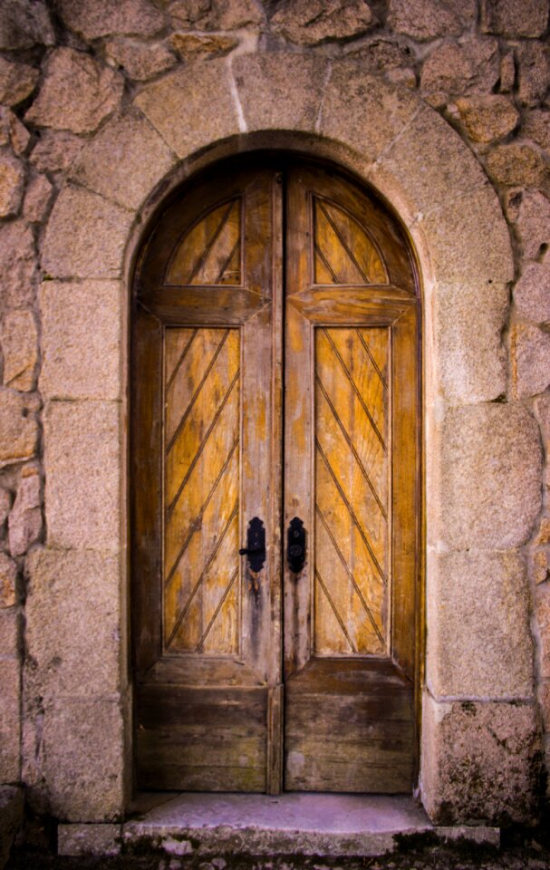 Entrance antique architectural