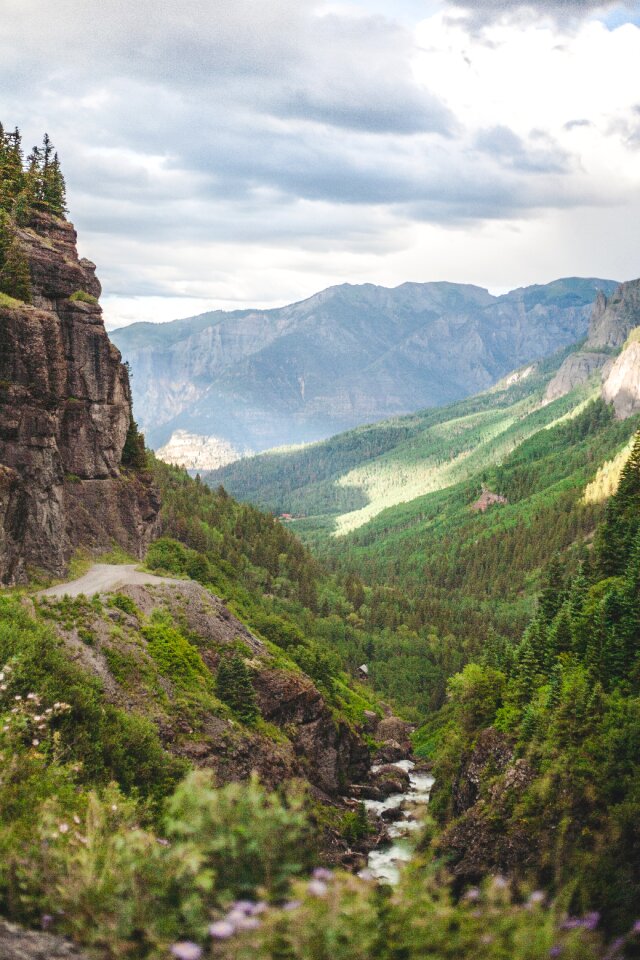 River stream landscape