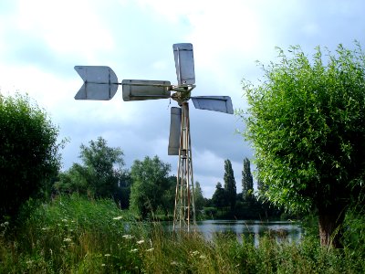 Grave, petit moulin de drainage