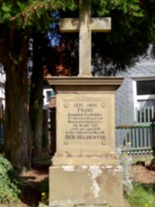 Grave stone church Bedheim 1