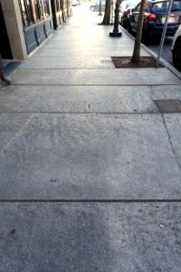 Granite sidewalk - Chelsea, Massachusetts - DSC09400