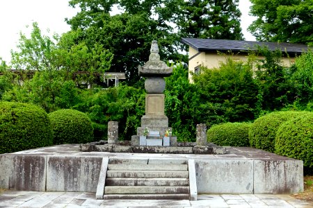 Grave of Princess Centipede - Morioka, Iwate - DSC04206