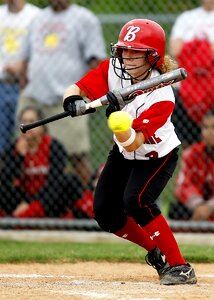 Batting sport female