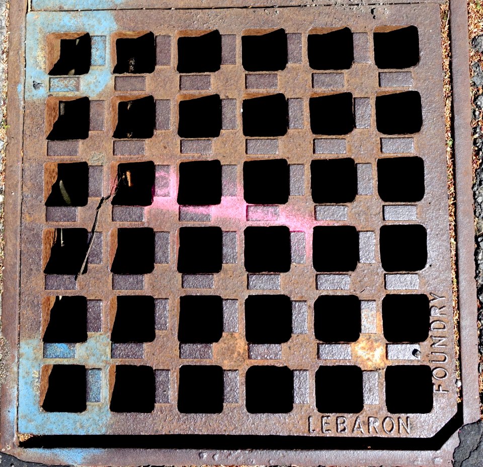 Grate, LeBaron Foundry - Arlington, MA - DSC02206