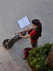 Street music instrument art photo