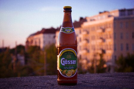 Beverages alcohol bottle