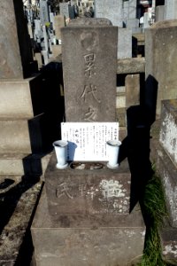 Grave - Zenpukuji - Minato, Tokyo - DSC06815