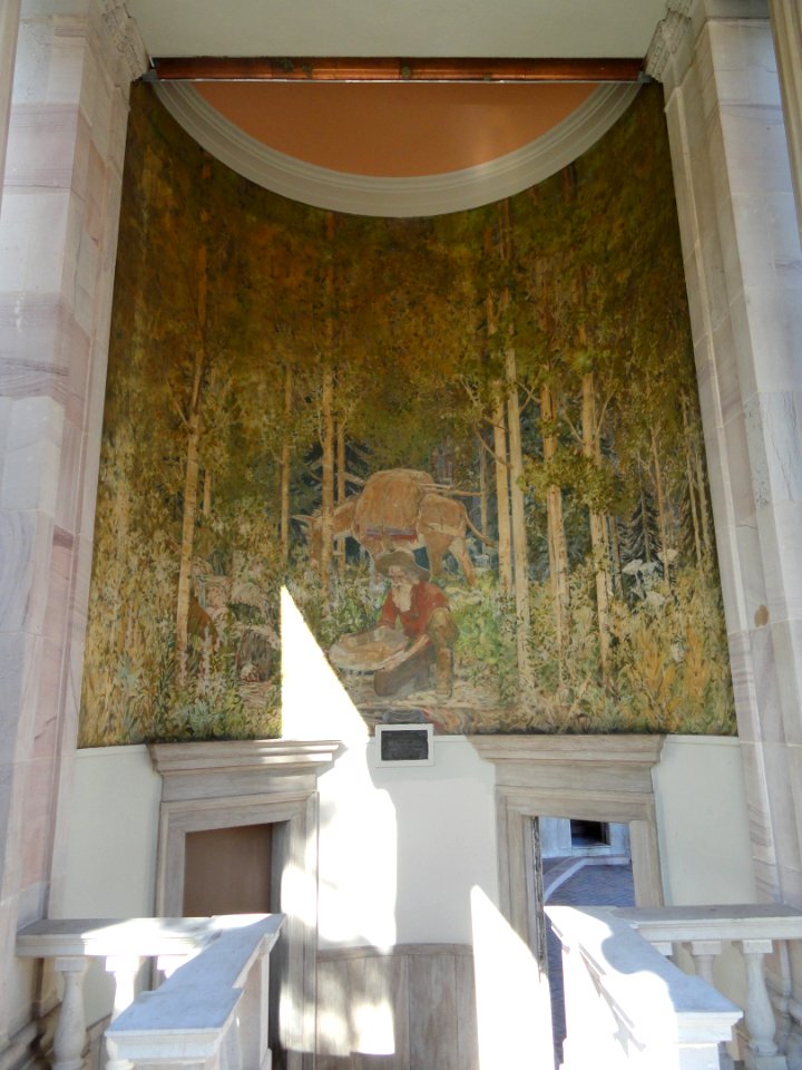Greek Theater painting - Civic Center Park, Denver - DSC01213