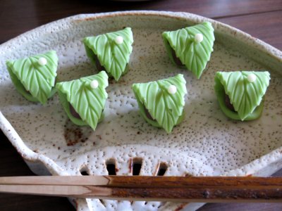 Green Wagashi 01 photo