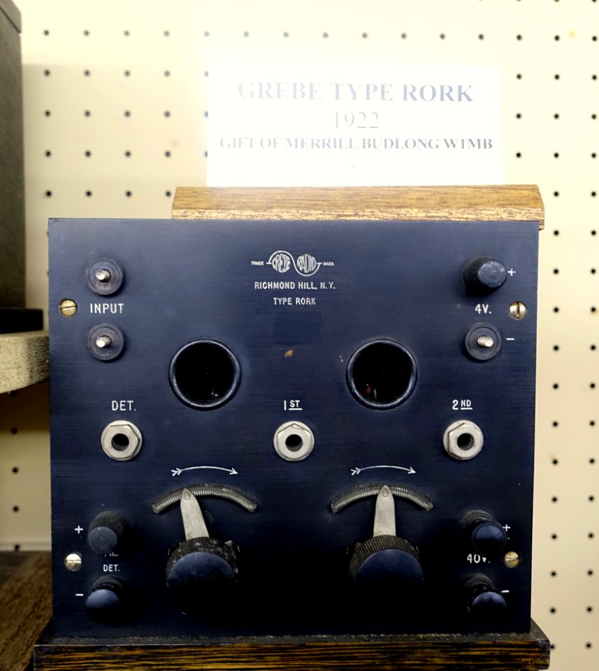 Grebe Radio Type Rork - New England Wireless & Steam Museum - East Greenwich, RI - DSC06696