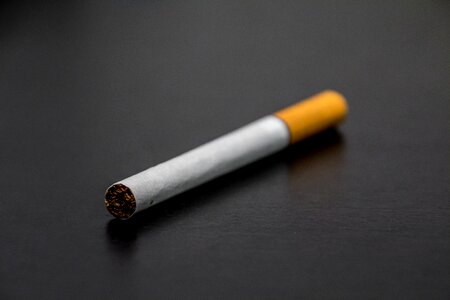 Cigarette smoking tobacco photo