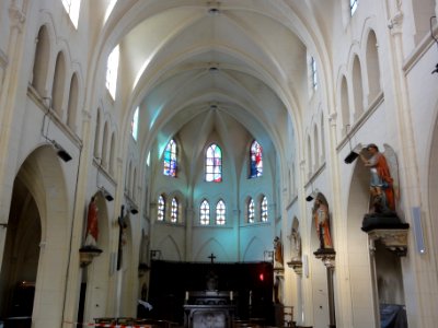 Gricourt (Aisne) église intérieur