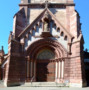 Griesheim. Maria-Himmelfahrt-Kirche, Portal
