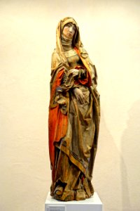 Grieving Mary by Tilman Riemenschneider, c. 1505, linden wood - Mainfränkisches Museum - Würzburg, Germany - DSC04728