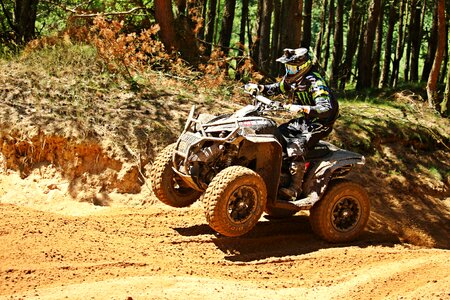 Atv quad race racing