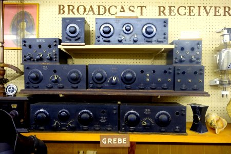 Grebe Radio equipment - New England Wireless & Steam Museum - East Greenwich, RI - DSC06682
