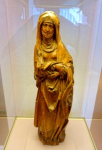 Grieving Mary by Tilman Riemenschneider and workshop, Wurzburg, c. 1510, wood - Mainfränkisches Museum - Würzburg, Germany - DSC04722