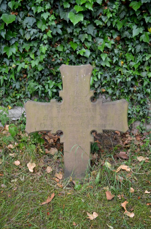 Griesheim, Friedhof, Grab A 54 Cullmann