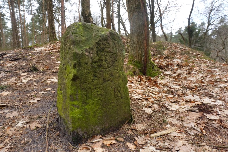 Grenzstein Paderborn-Lippe Nr. 18 - Lippische Seite