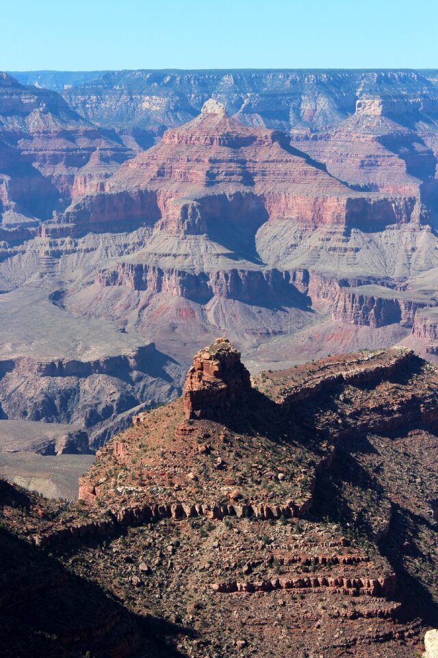 Grand canyon mountains valley