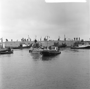 Grevelingen afgesloten vier caissons (reportage), Bestanddeelnr 913-9128