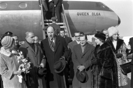 Griekse Minister President Caramanlis en Griekse Minister van Buitenlandse Zaken, Bestanddeelnr 914-8760