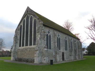 Greyfriars Chapel, Priory Park, Chichester (NHLE Code 1026695)