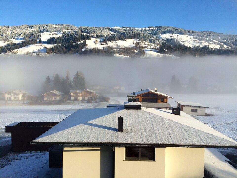 Nature snow sun
