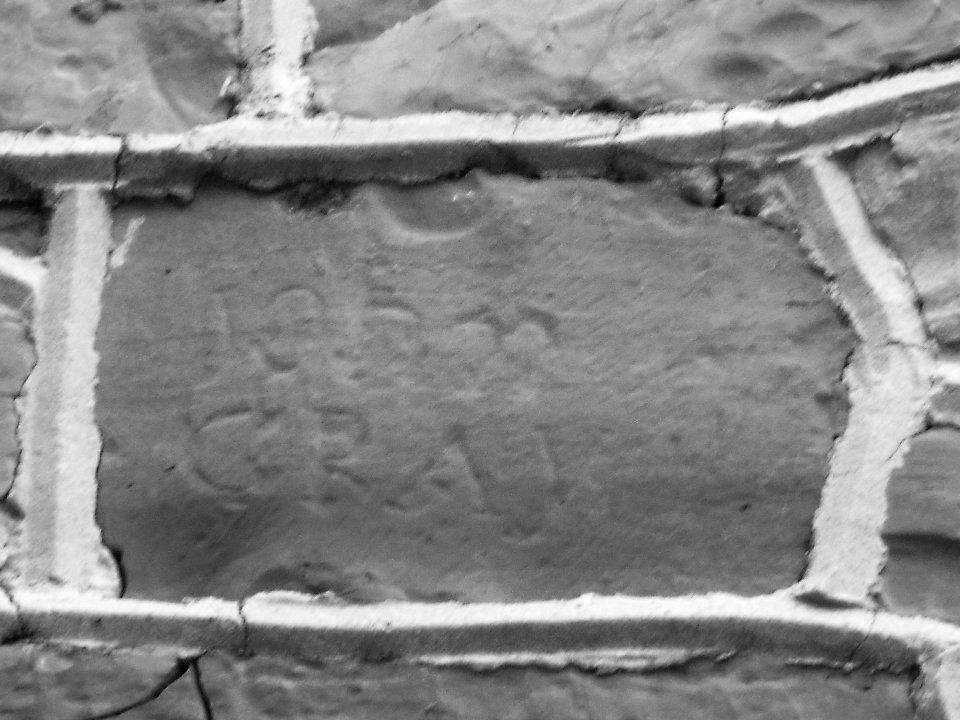 Gray House Centre Co PA datestone