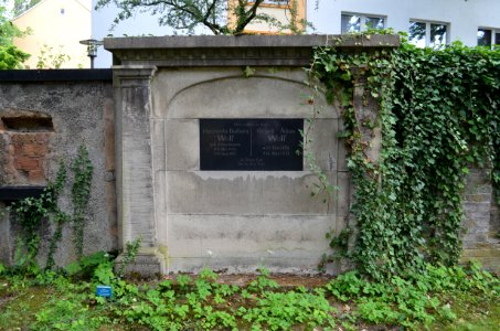 Griesheim, Friedhof, Grab C 174-175 Wolf