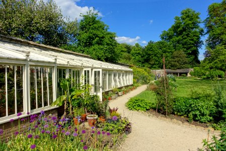Greenhouse - Botanic Garden - Lacock Abbey - Wiltshire, England - DSC01031