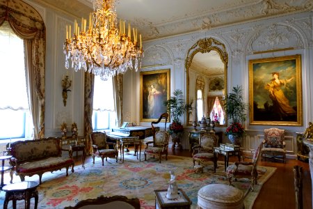 Grey Drawing Room - Waddesdon Manor - Buckinghamshire, England - DSC07644