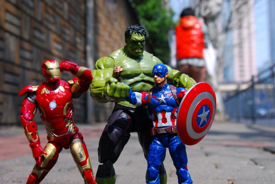 Street comics iron man
