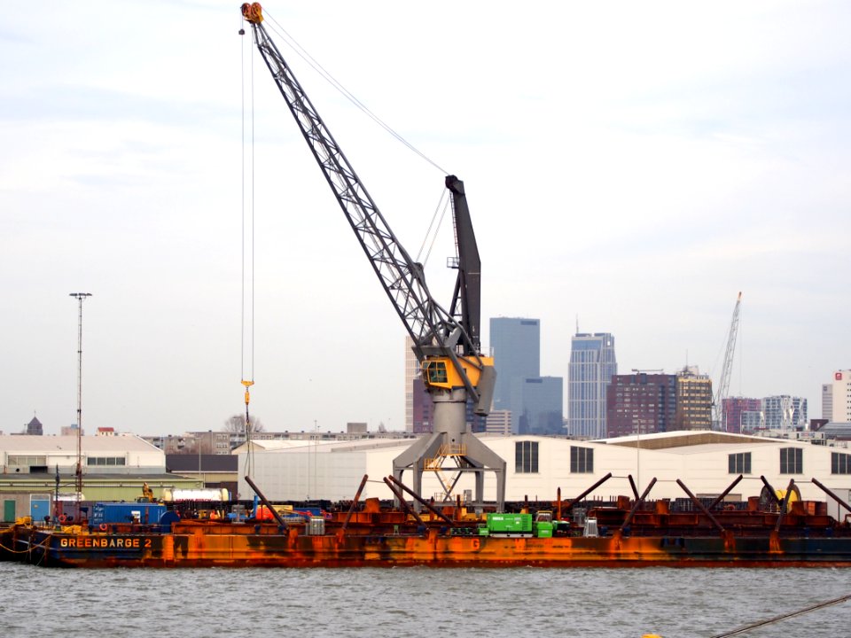 Greenbarge 2 IMO 9034975 Port of Rotterdam