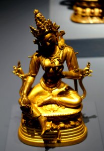 Green Tara, Tibet, 16th-17th century AD, bronze - Linden-Museum - Stuttgart, Germany - DSC03687 photo