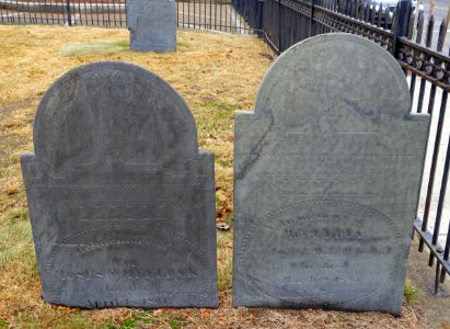 Gravestones - Memorial Cemetery - Westborough, Massachusetts - DSC04964