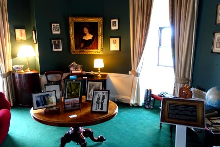 Green Sitting Room - Shugborough Hall - Staffordshire, England - DSC00088