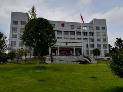 Government building of Huilongpu Town, Ningxiang, Hunan, China, picture4
