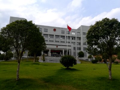 Government building of Huilongpu Town, Ningxiang, Hunan, China, picture2