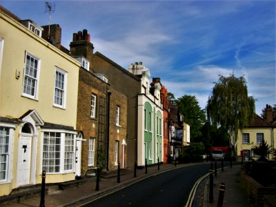 Greenhithe, village centre