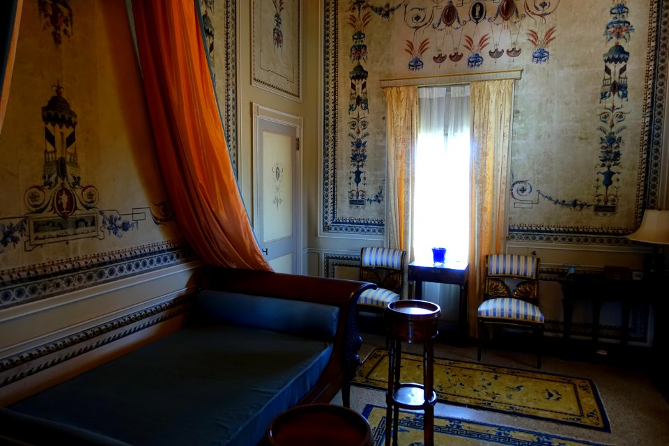Goyesca Bedroom - Vizcaya Museum and Gardens - Miami, Florida - DSC08580